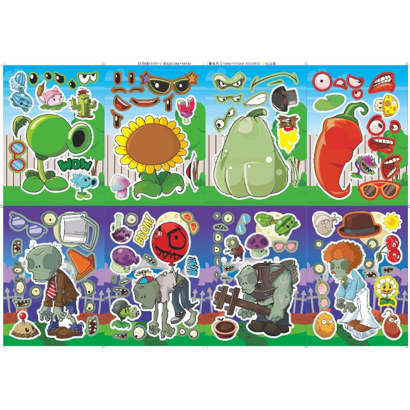 Plant Parent Sticker - Stiker Puzzle Anime Kartun Lucu Plants