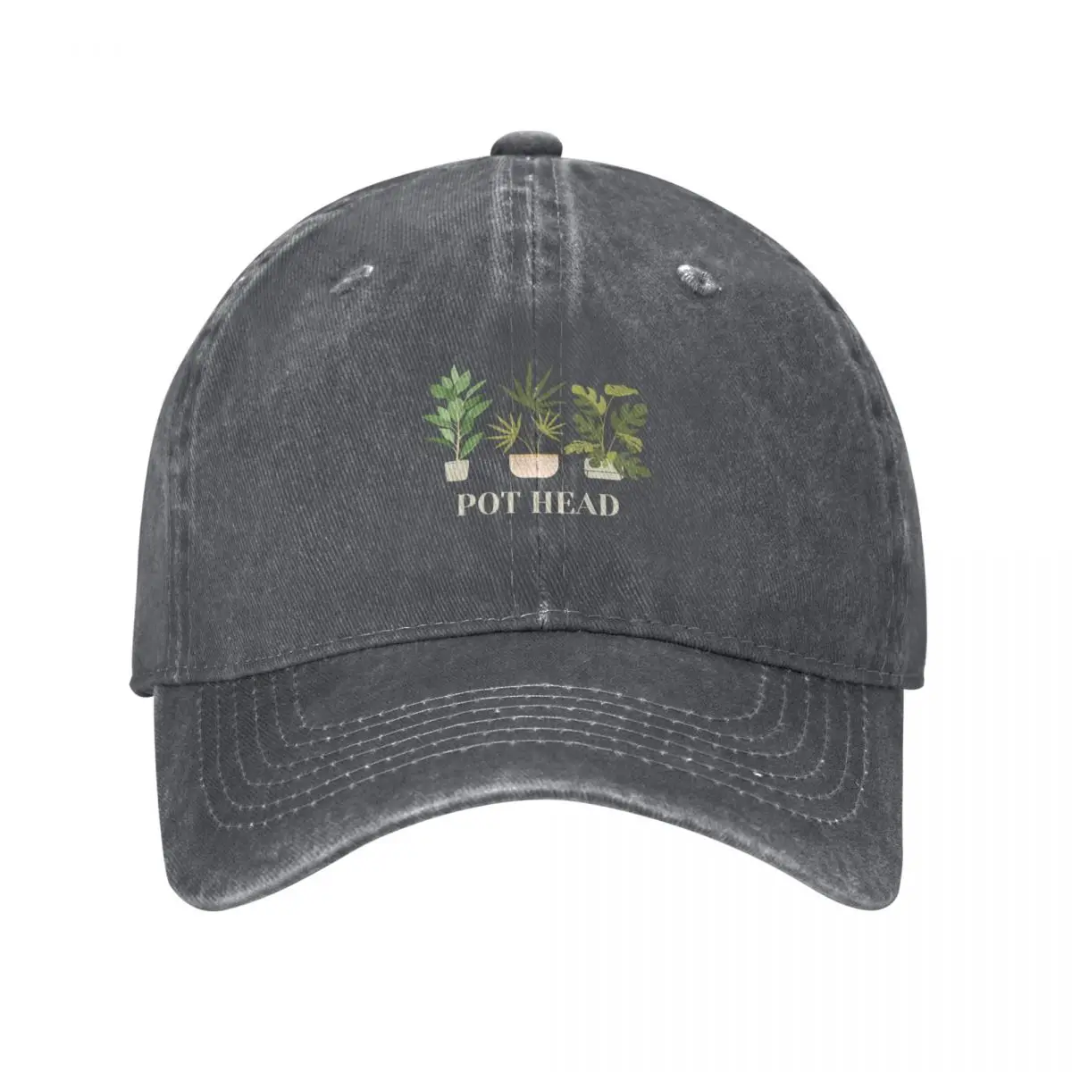 Plant Parent Pot - Topi Bisbol Pot Head Plant Parent,