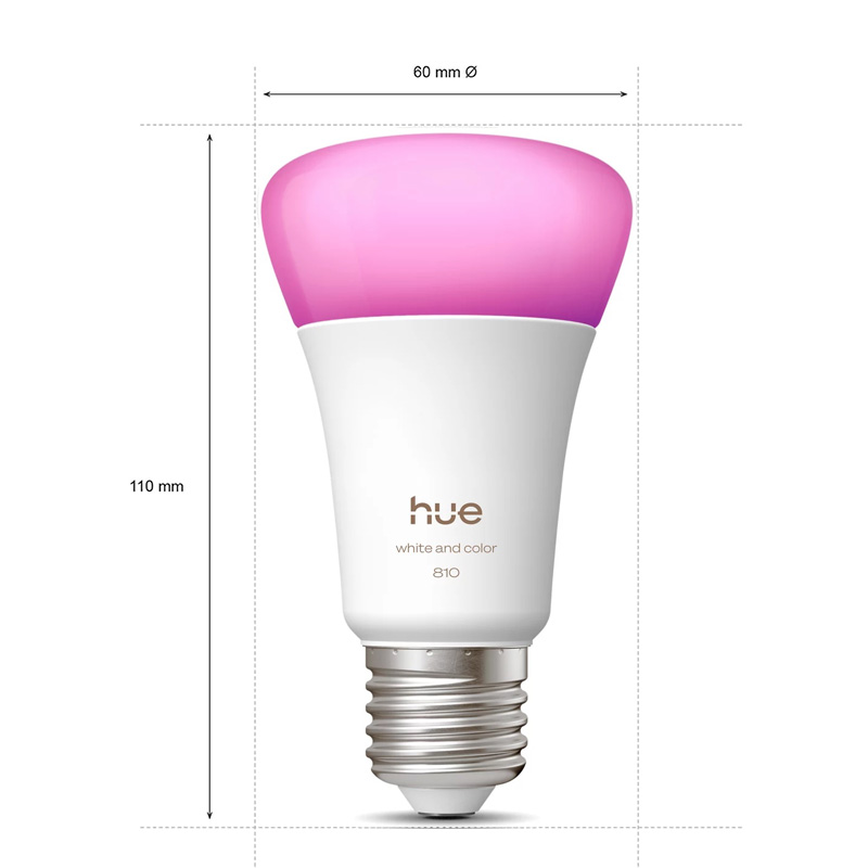 Lampu LED Pintar Philips Hue E - Philips Light Hue White ulasan dan harga