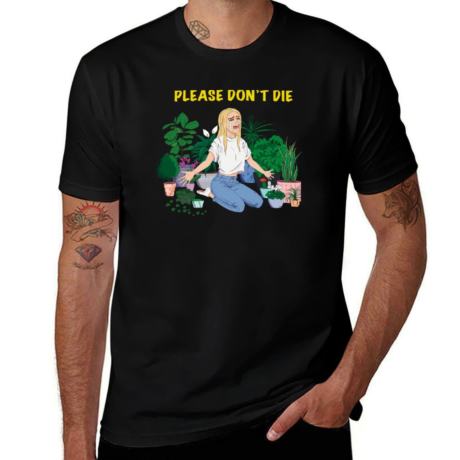 Kaos Lengan Pendek Anti Bau un - Plant Parent T Shirt ulasan dan harga