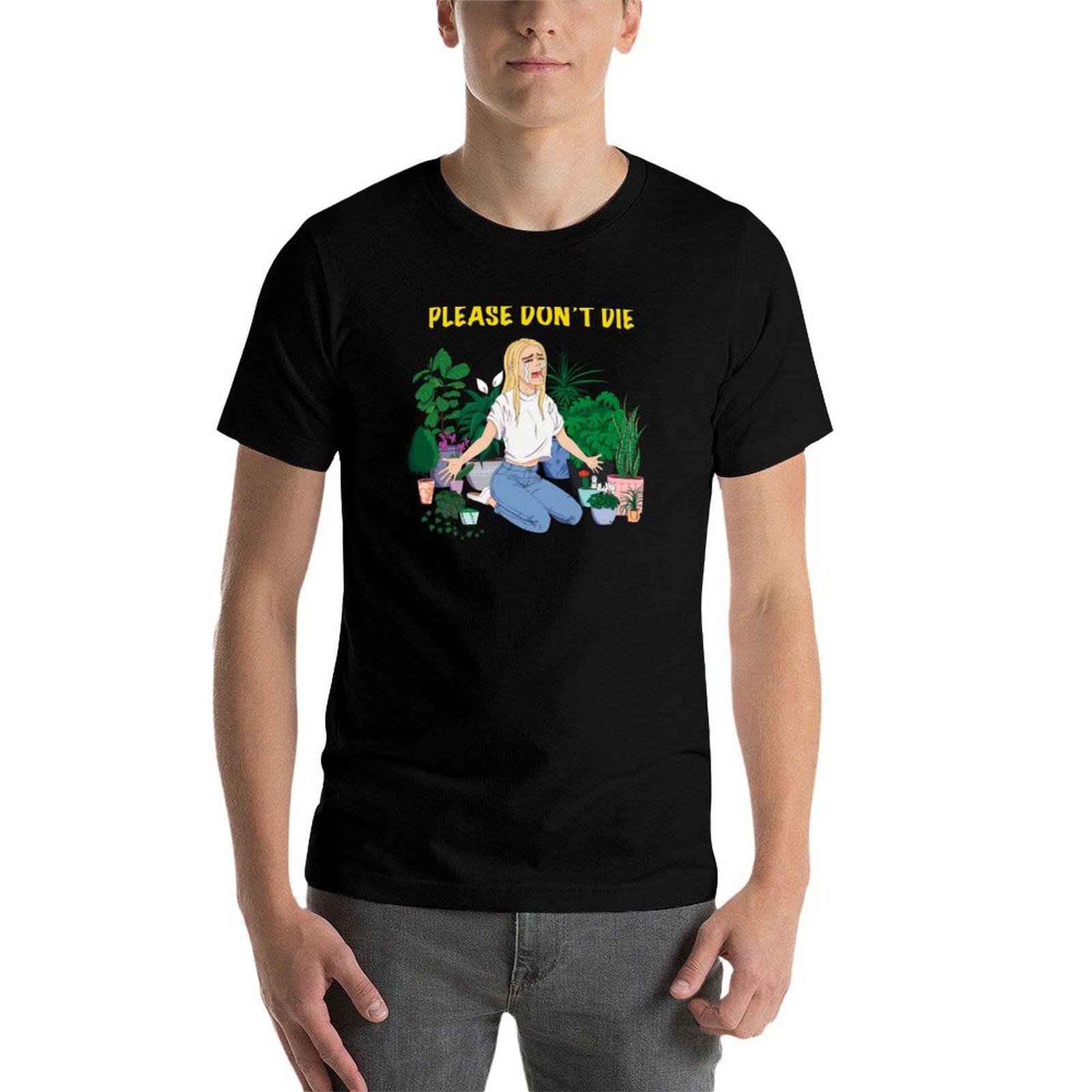 Kaos Lengan Pendek Anti Bau un - Plant Parent T Shirt ulasan dan harga